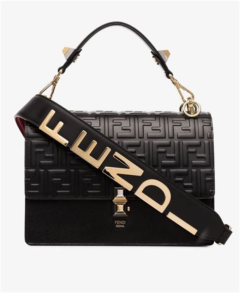 fendi handbag accessories|Fendi adjustable strap handbags.